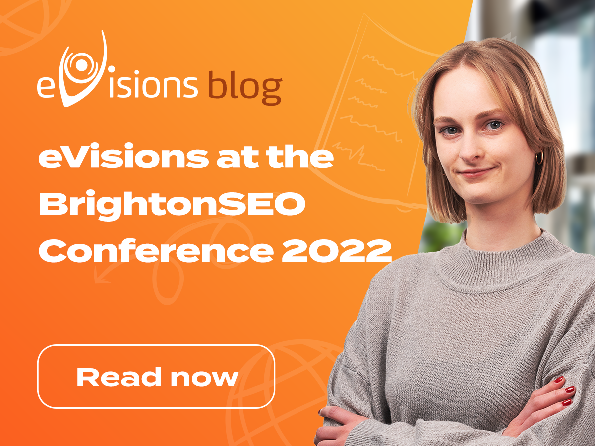 Visiting the BrightonSEO conference eVisions Advertising